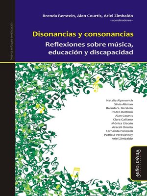 cover image of Disonancias y consonancias